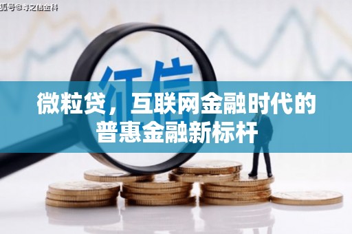 香港微粒贷，互联网金融时代的普惠金融新标杆