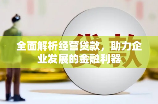 香港全面解析经营贷款，助力企业发展的金融利器