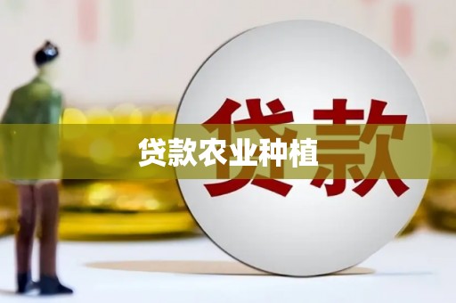 香港贷款农业种植