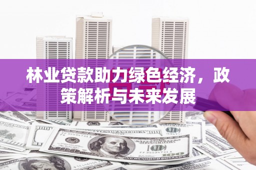 香港林业贷款助力绿色经济，政策解析与未来发展