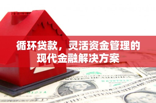 香港循环贷款，灵活资金管理的现代金融解决方案