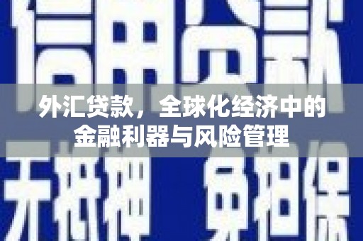 香港外汇贷款，全球化经济中的金融利器与风险管理