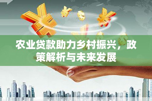 香港农业贷款助力乡村振兴，政策解析与未来发展
