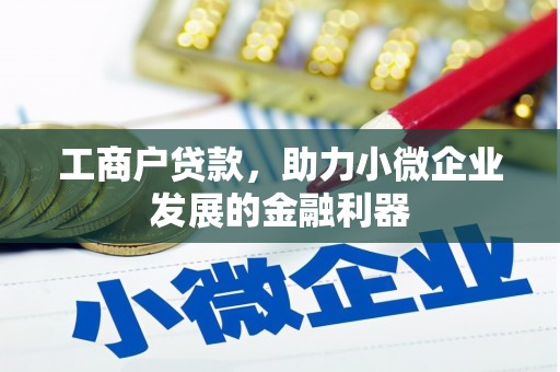 香港工商户贷款，助力小微企业发展的金融利器