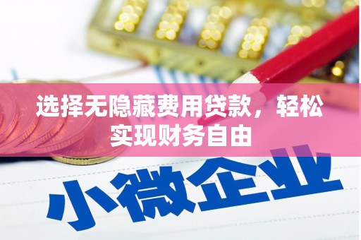 香港选择无隐藏费用贷款，轻松实现财务自由