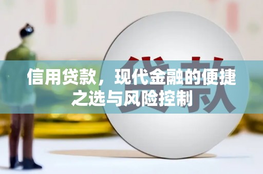 香港信用贷款，现代金融的便捷之选与风险控制