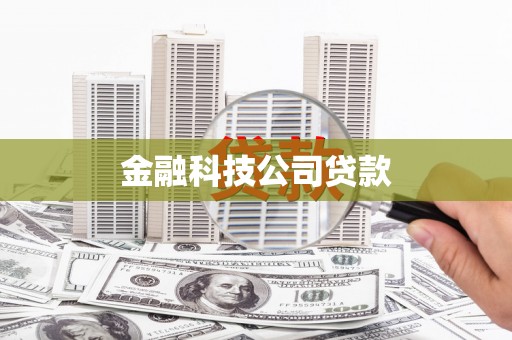 香港金融科技公司贷款