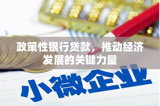 香港政策性银行贷款，推动经济发展的关键力量