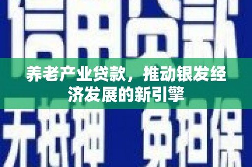 香港养老产业贷款，推动银发经济发展的新引擎