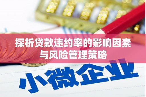 香港探析贷款违约率的影响因素与风险管理策略