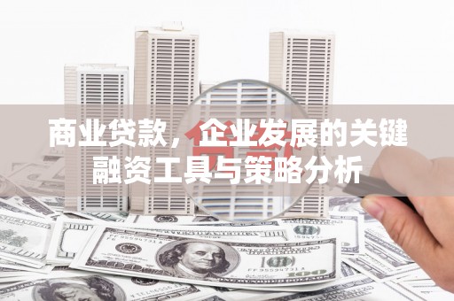 香港商业贷款，企业发展的关键融资工具与策略分析