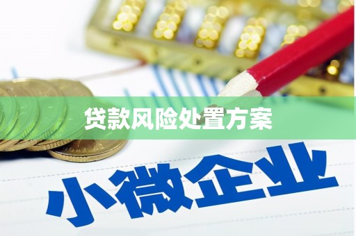 香港贷款风险处置方案