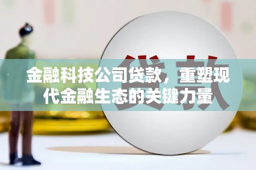 香港金融科技公司贷款，重塑现代金融生态的关键力量