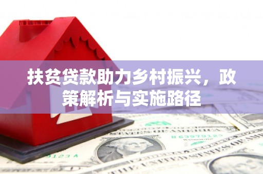 香港扶贫贷款助力乡村振兴，政策解析与实施路径