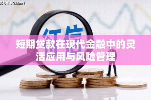 香港短期贷款在现代金融中的灵活应用与风险管理