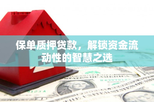 香港保单质押贷款，解锁资金流动性的智慧之选